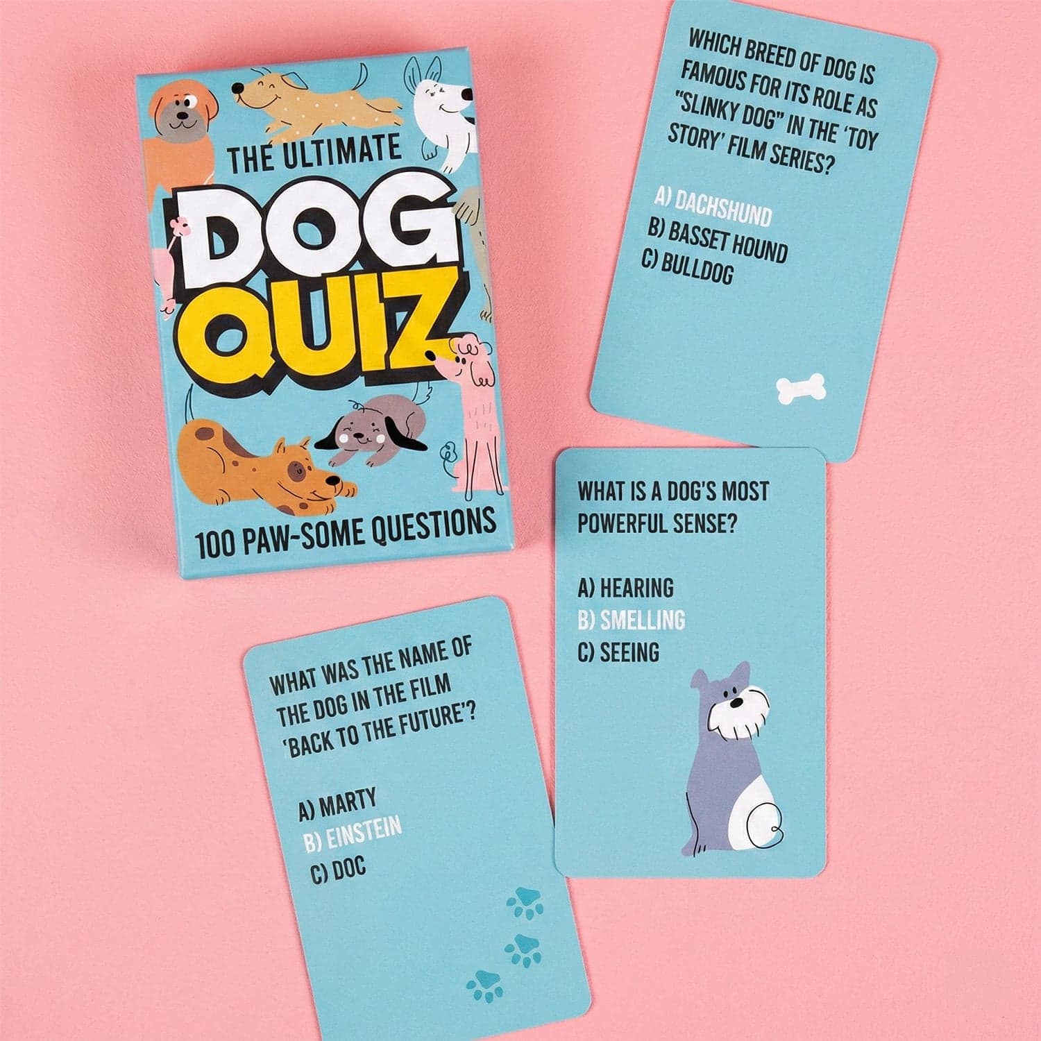 Dog-Quiz Karten