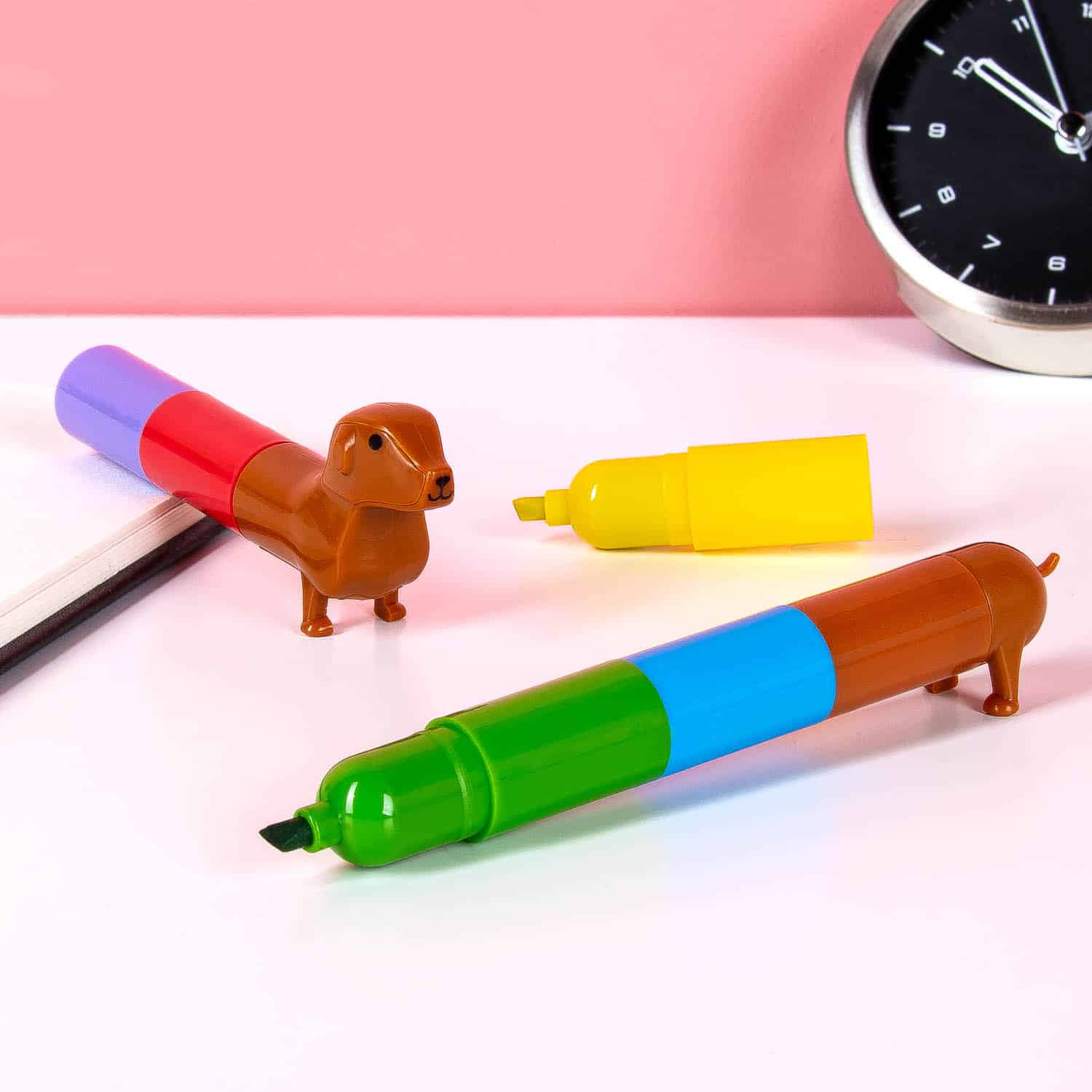 Dackel Textmarker