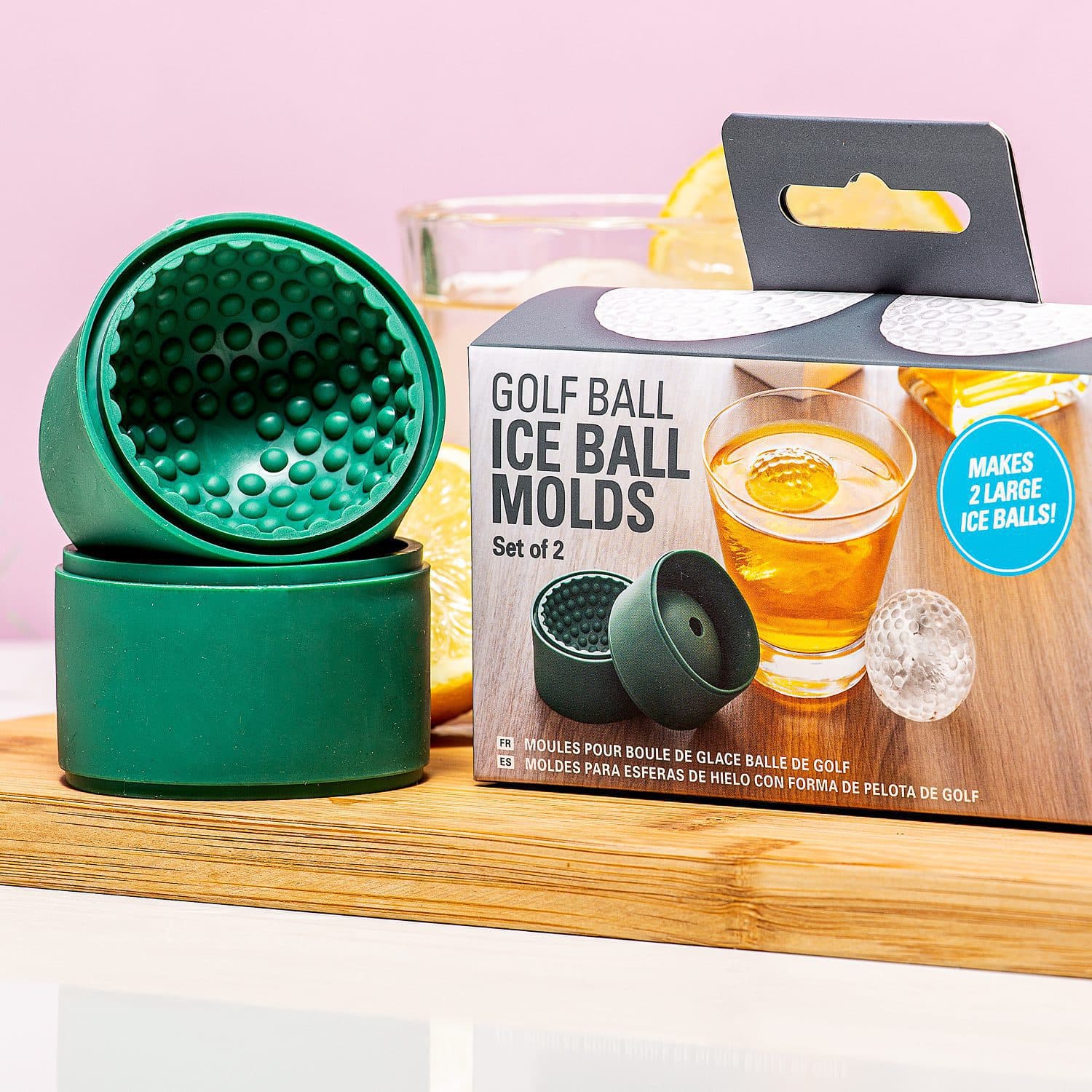 Eisballform (Set von 2) – Golfball