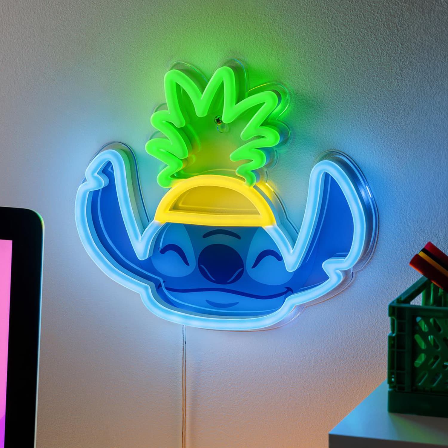 Disney Stitch neon muurlamp