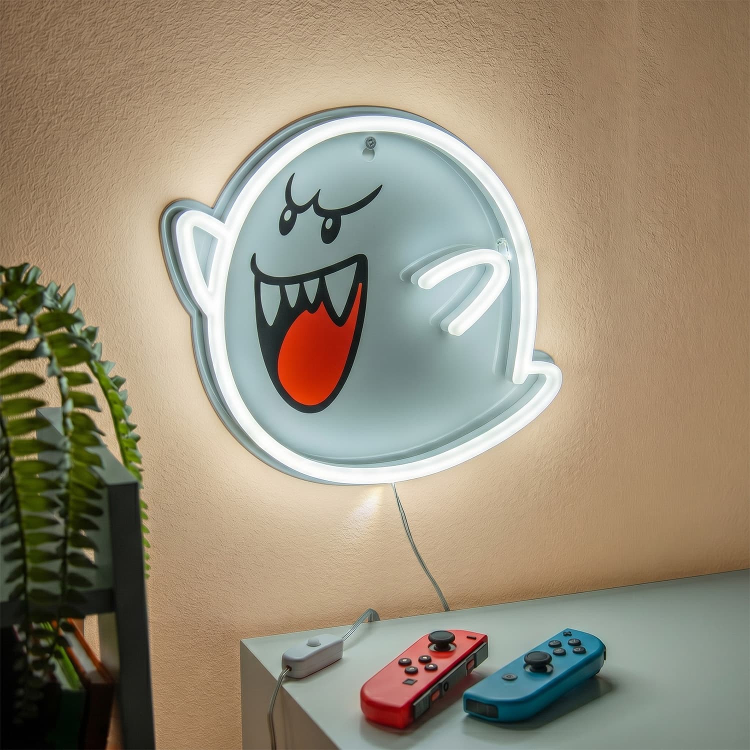 Super Mario Boo neon muurlamp