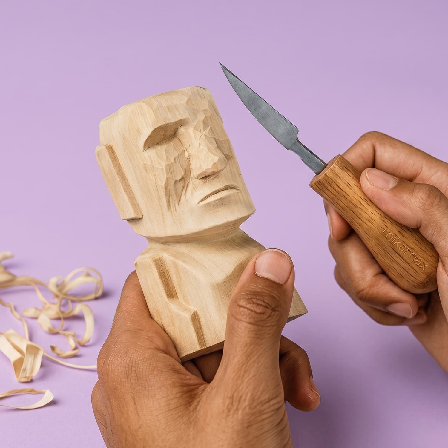 Moai Carving Kit
