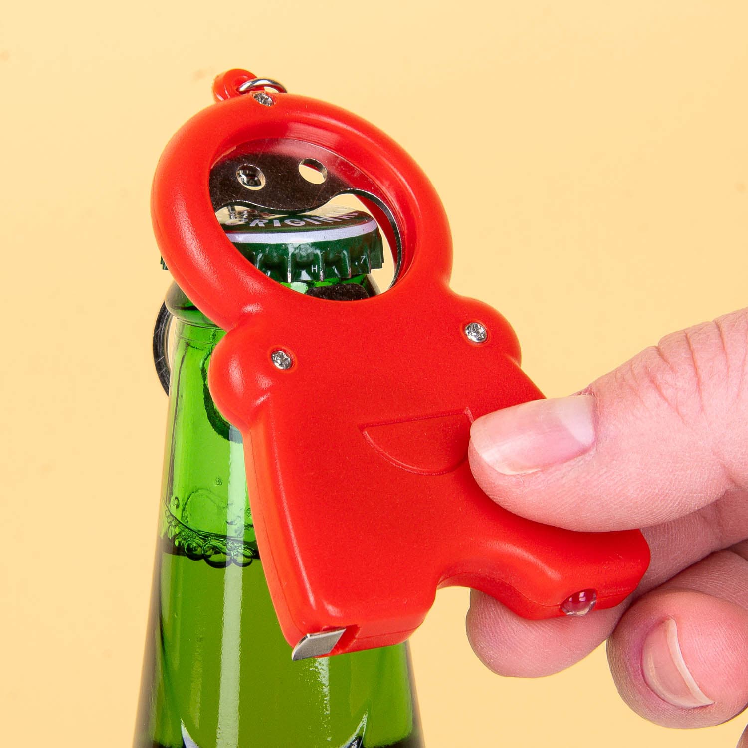 Metal keychain, Gadget Guy