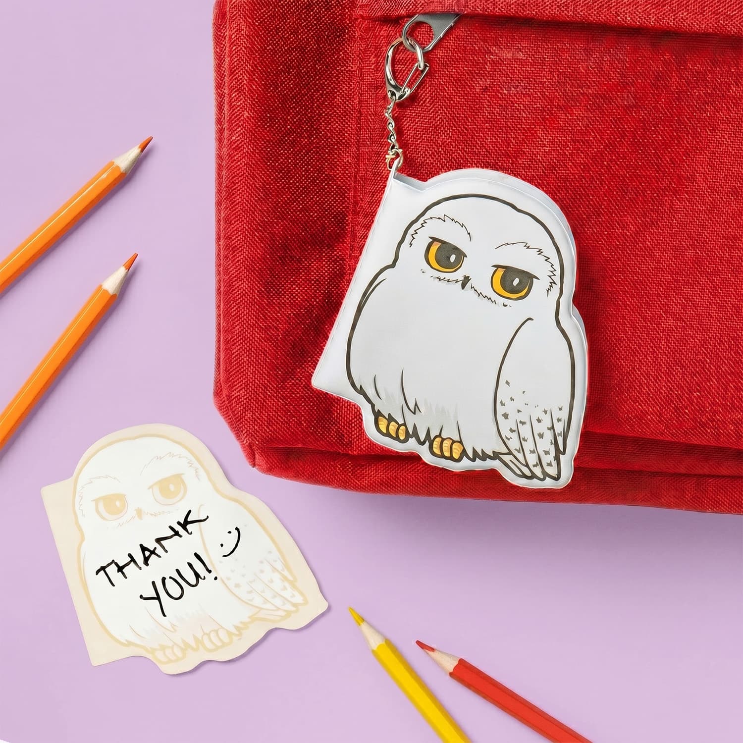 Harry Potter Hedwig notitieboekje en sleutelhanger