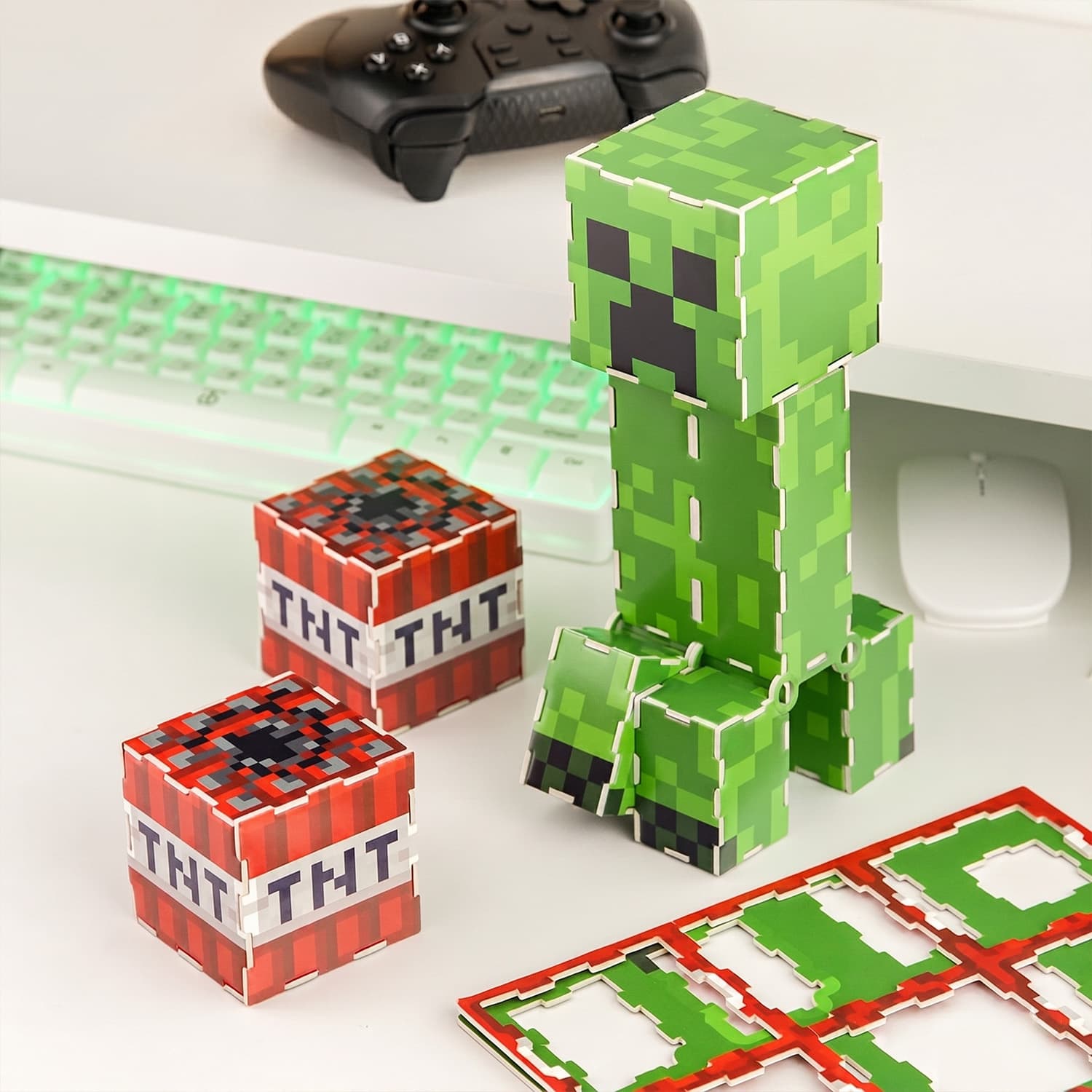 Minecraft Creeper Construction Kit
