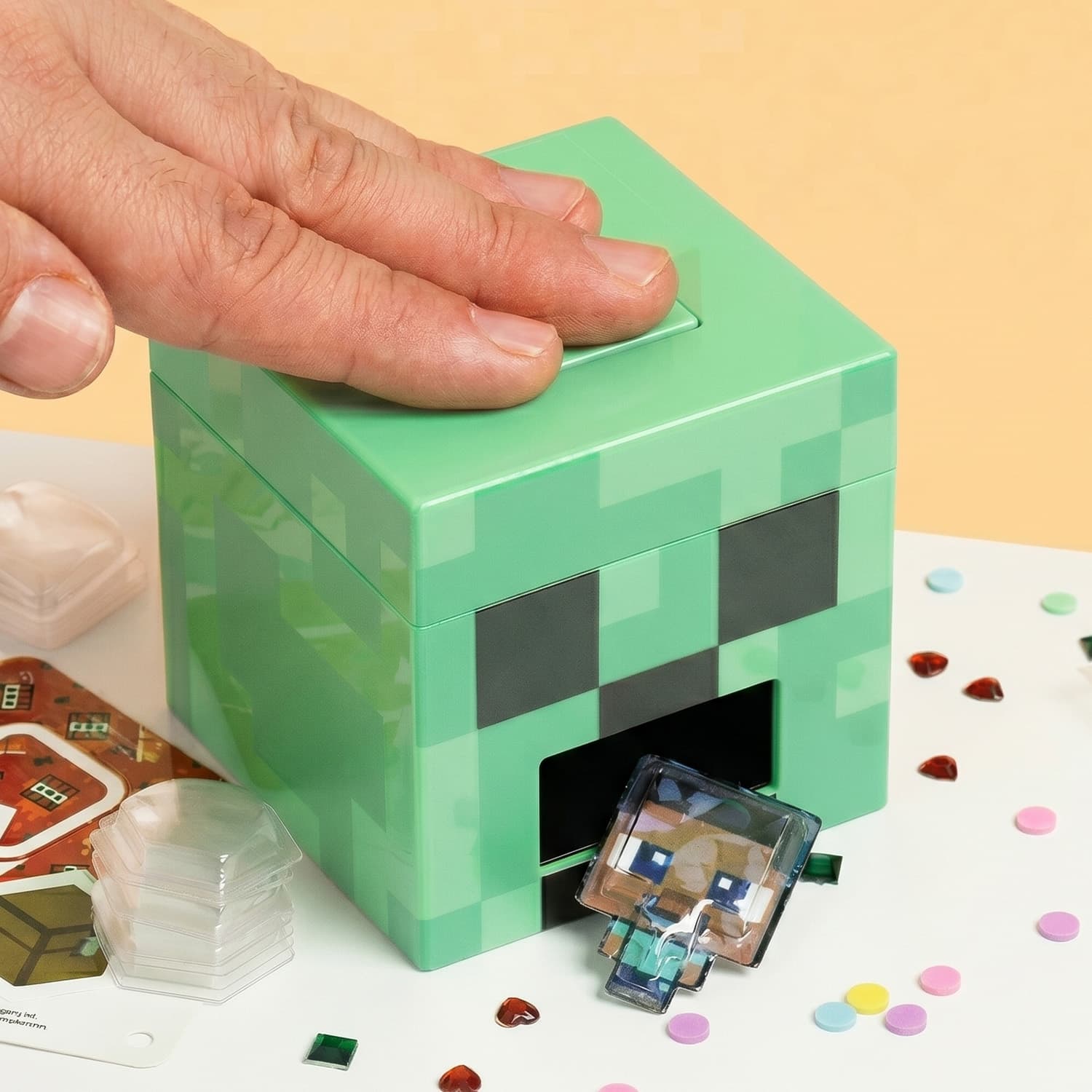 Minecraft 3D sticker maker navulset