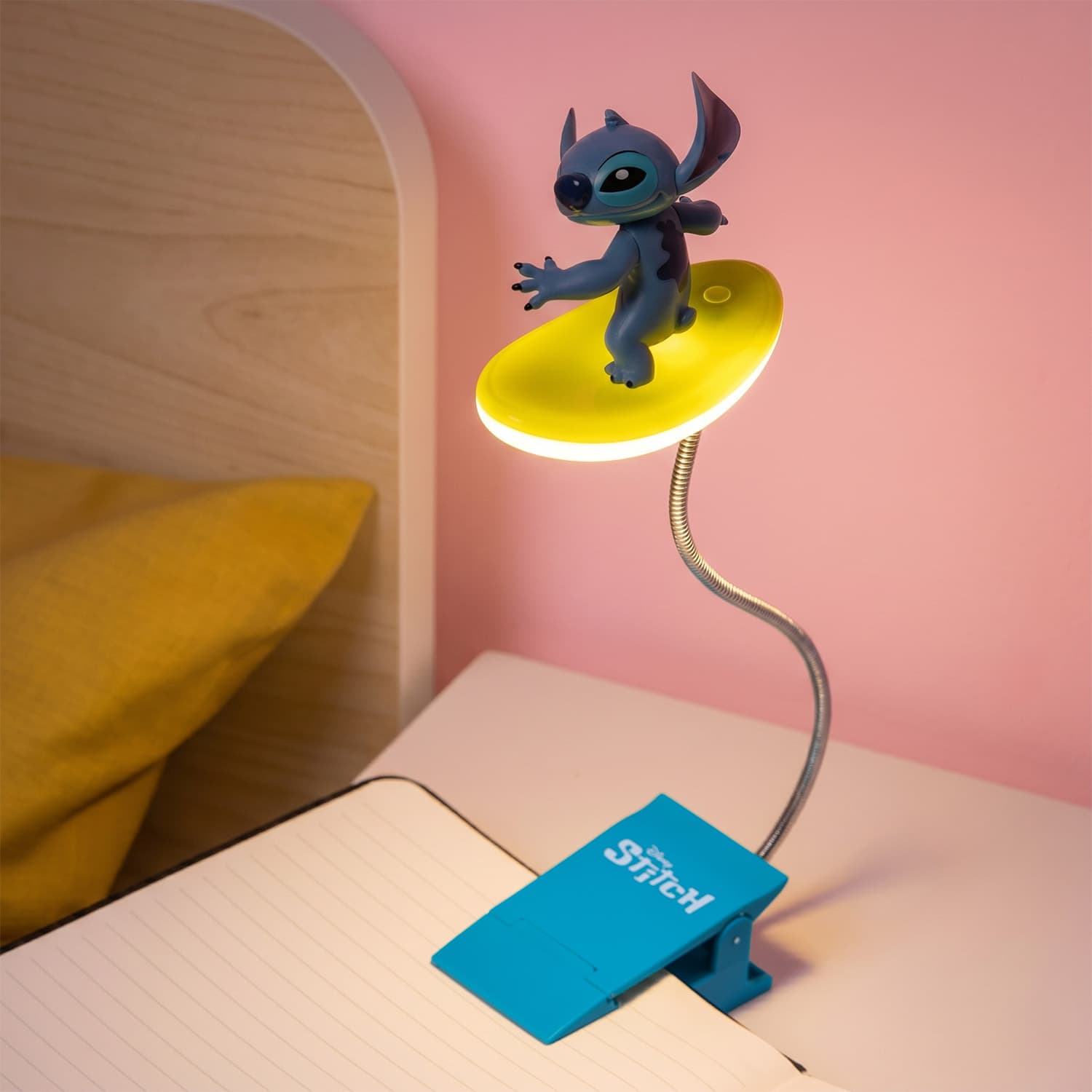 Disney Surfende Stitch leeslampje