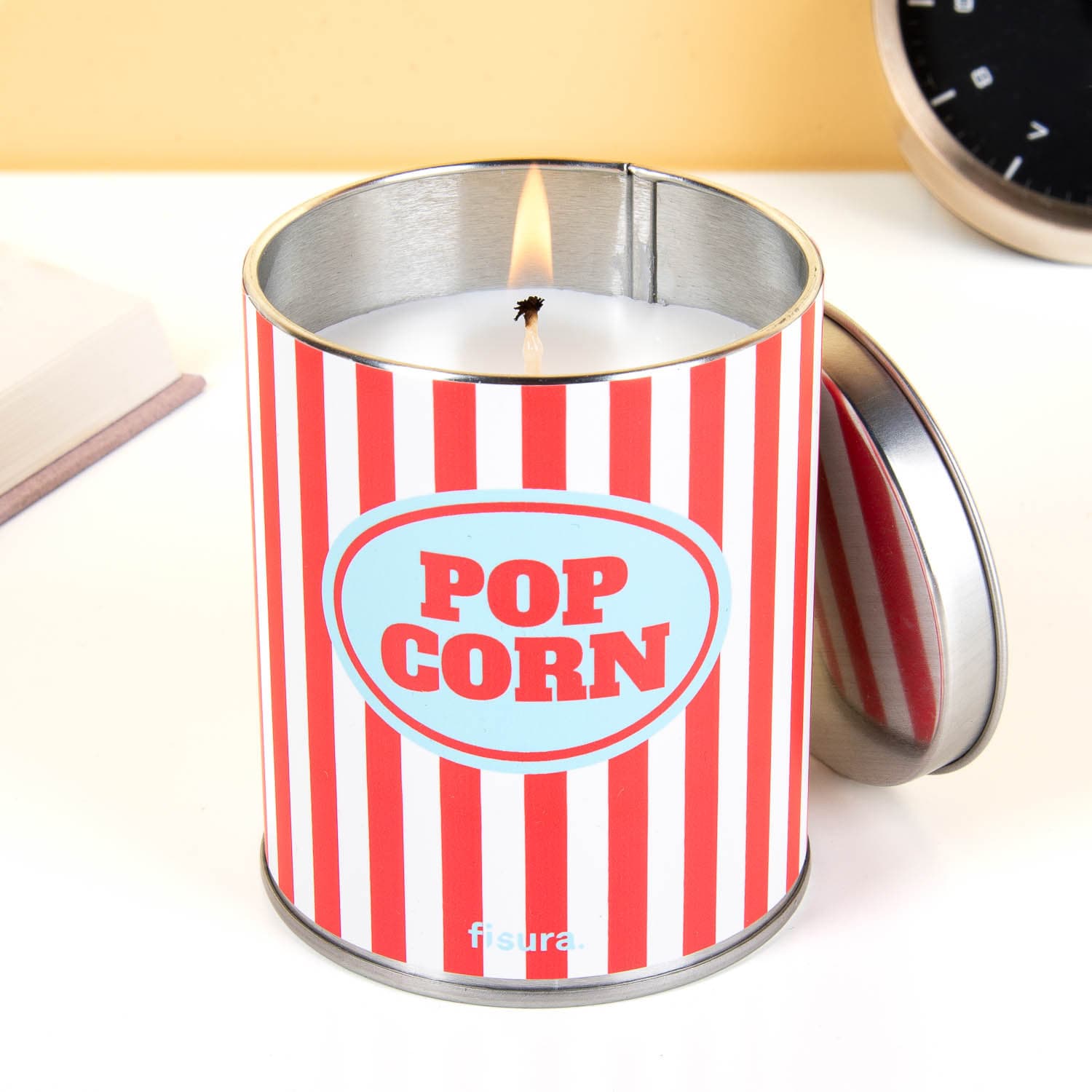 Popcorn geurkaars