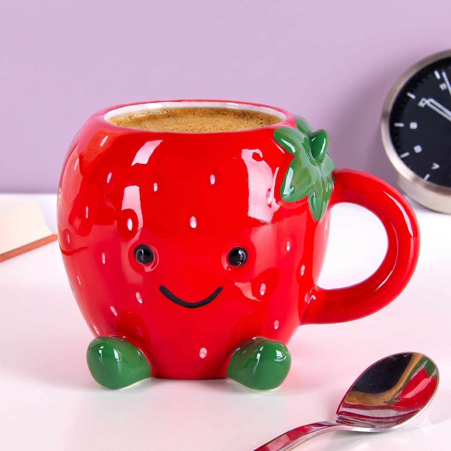 Mug, Kawaii Strawberry