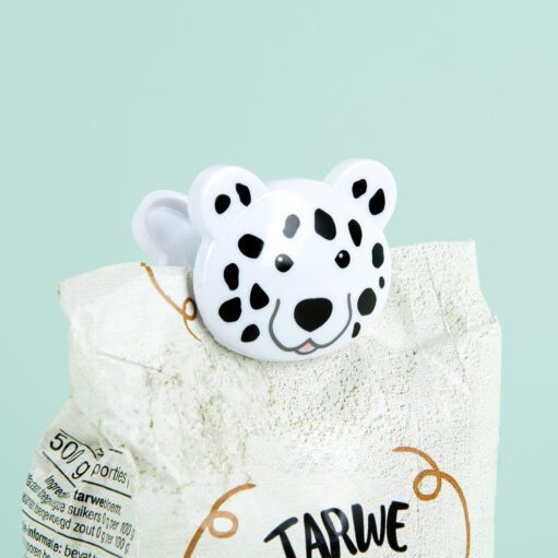 Taschenclips in Form eines Hundekopfes