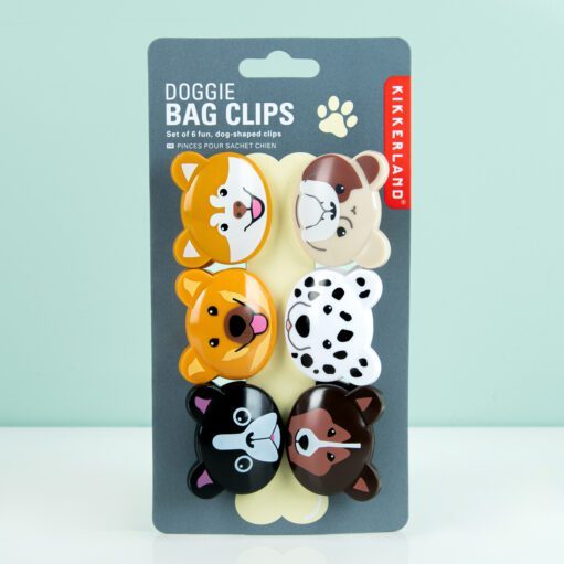 Taschenclips in Form eines Hundekopfes