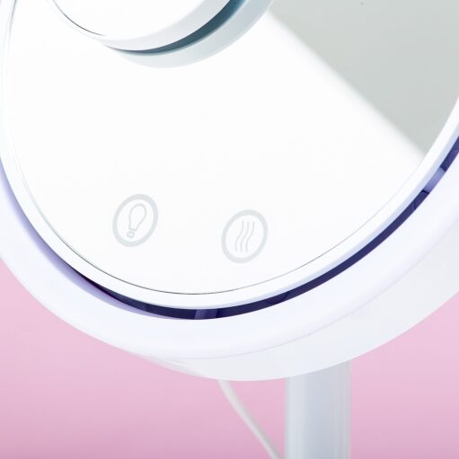 Schminkspiegel mit Beleuchtung und Ventilator