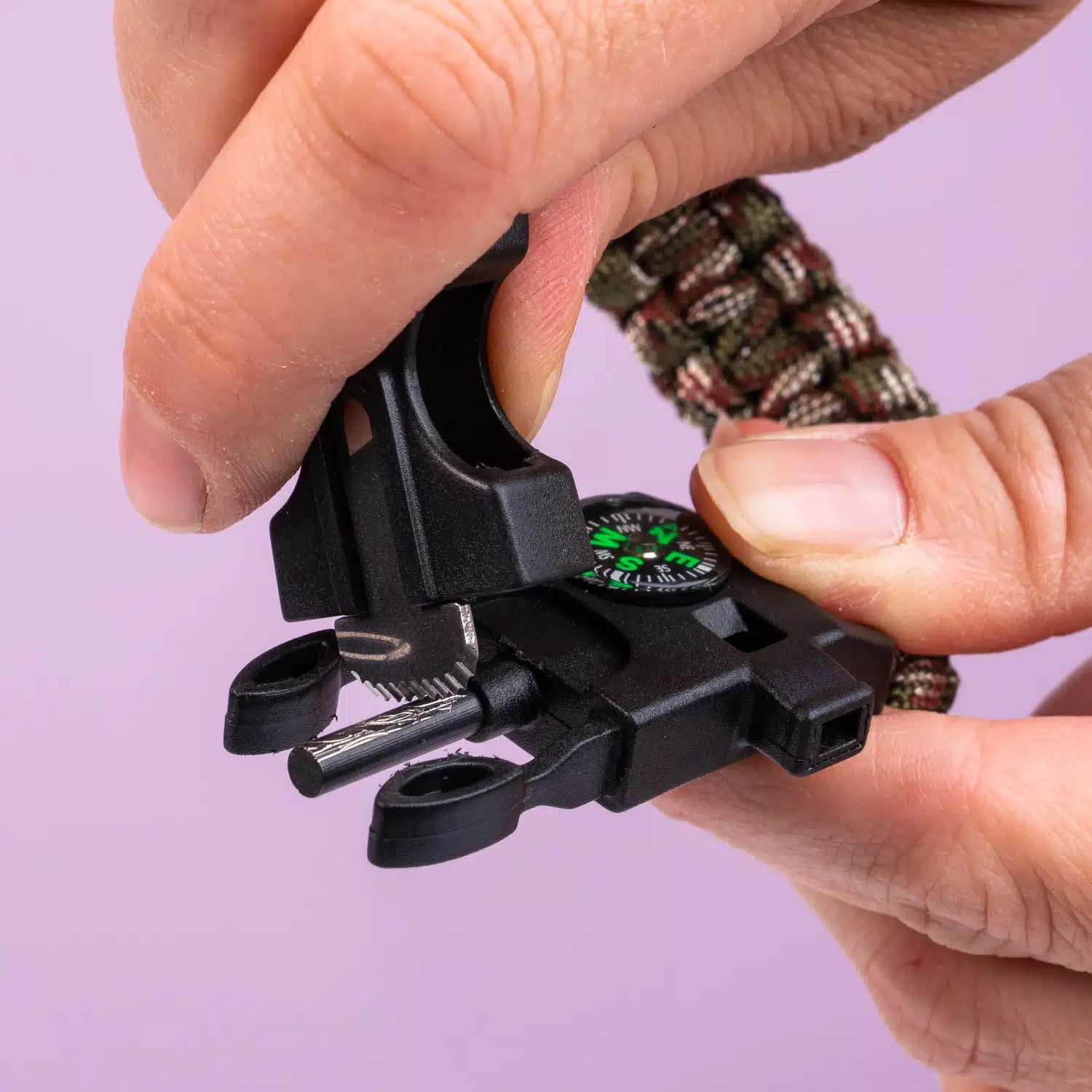 Paracord 5 In 1 Survival Armband