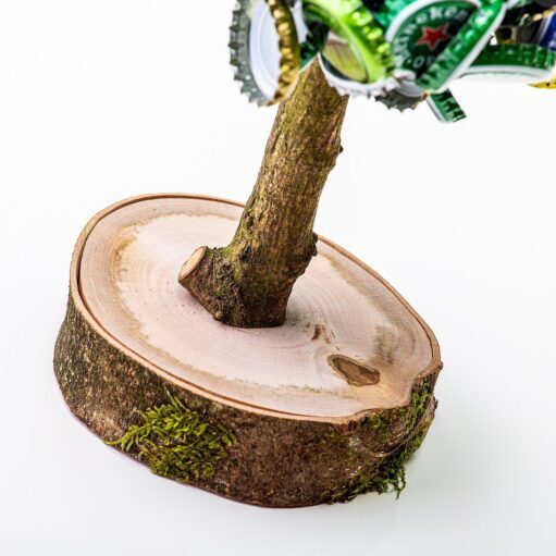 Magnetischer Bierbaum