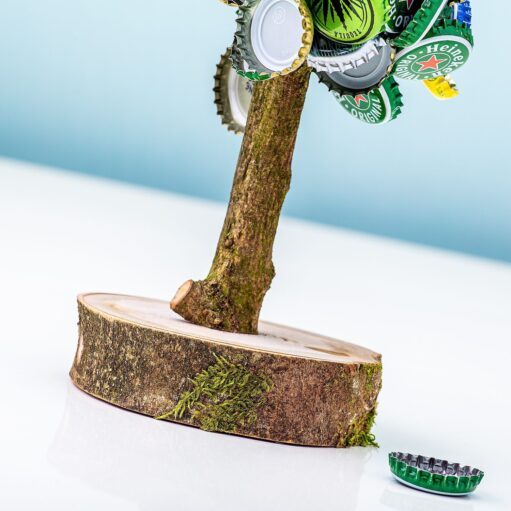 Magnetischer Bierbaum