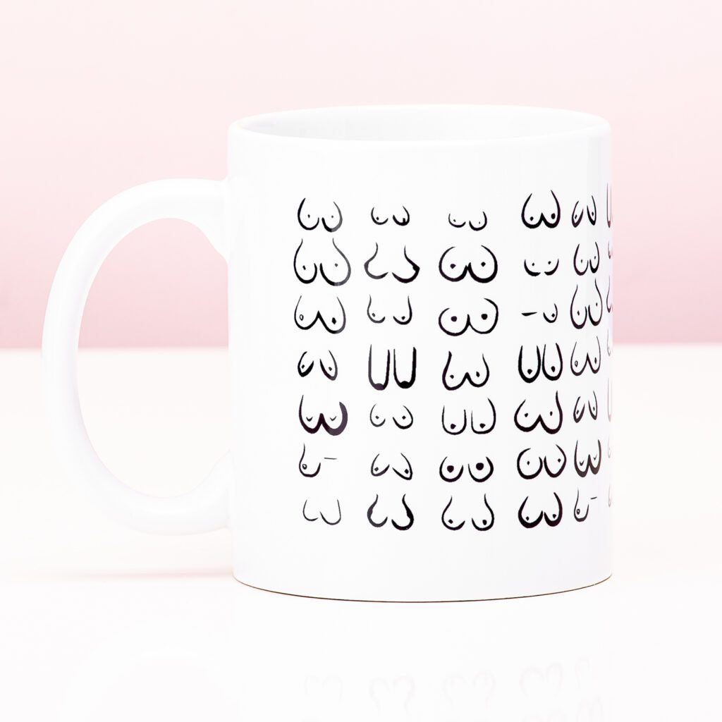 Alle Brüste sind gute Tasse Vripper