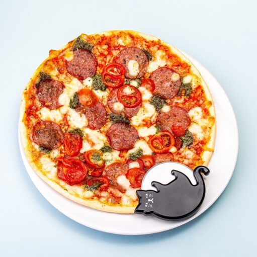 Katzen-Pizzaschneider