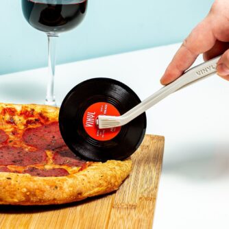 Plattenspieler Pizzaschneider