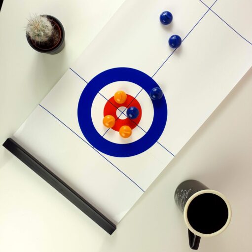 Curling-Spiel für den Tisch