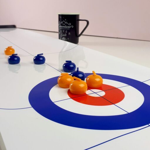 Curling-Spiel für den Tisch