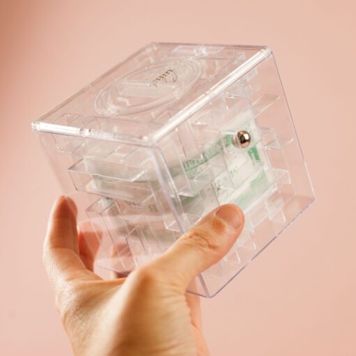 Money Maze Puzzle Spardose
