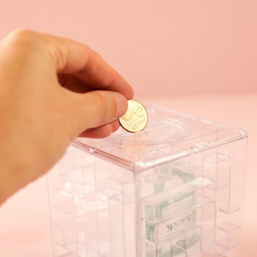Money Maze Puzzle Spardose