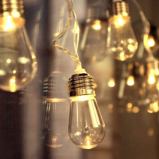 Edison-Birnen-Lichterketten