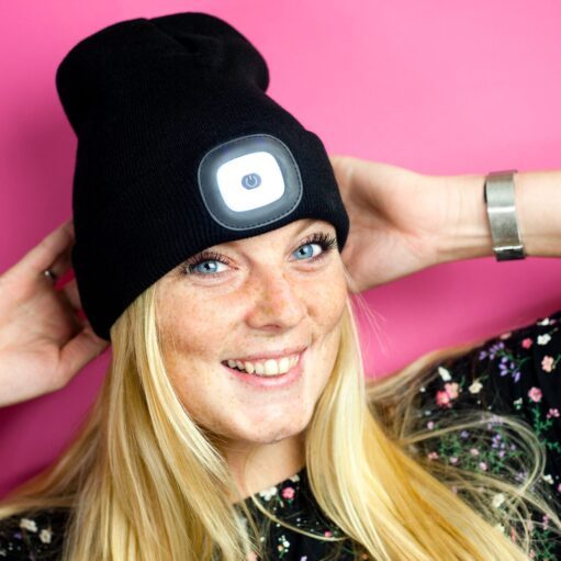 Hut mit LED-Beleuchtung