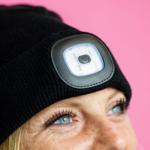 Hut mit LED-Beleuchtung