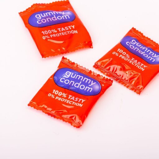 Gummiartige Kondome
