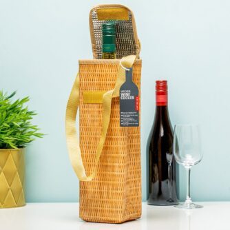 Wicker Weinkühltasche