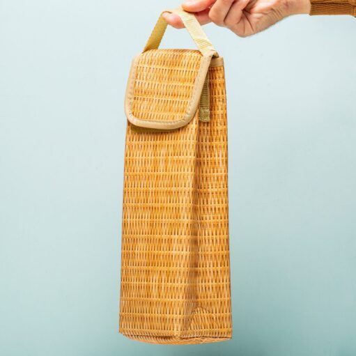 Wicker Weinkühltasche