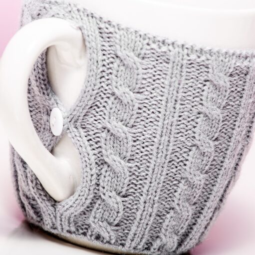 XL-Becher mit Pullover