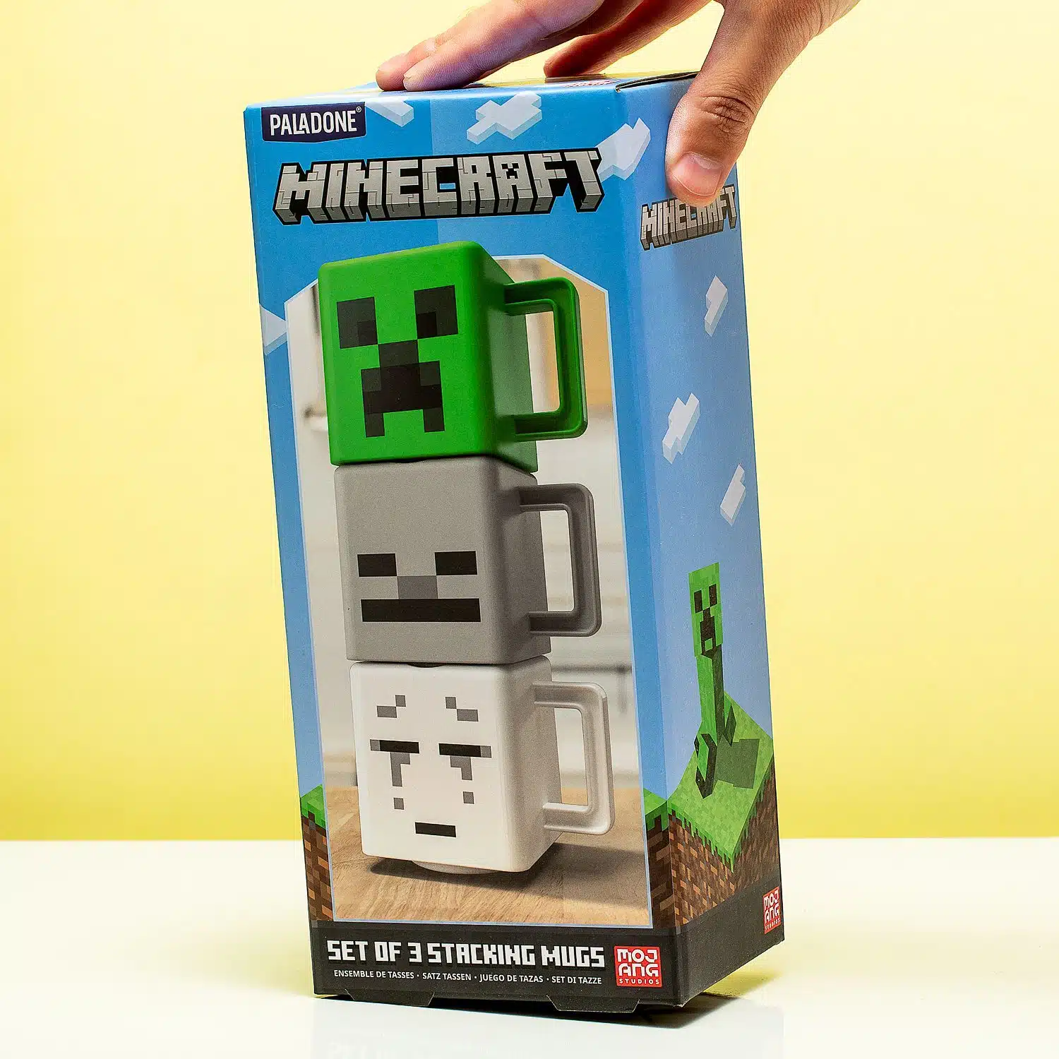 Stapelbare Becher (3er-Set) von Minecraft