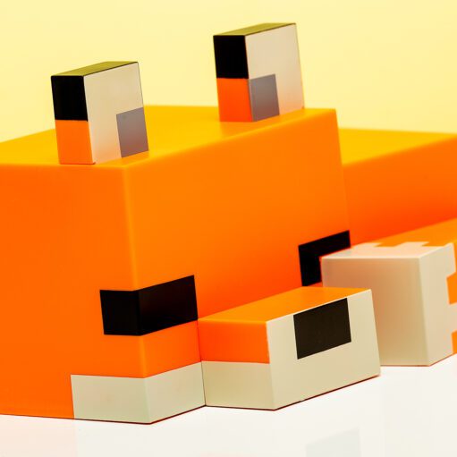 Minecraft Fox-Lampe