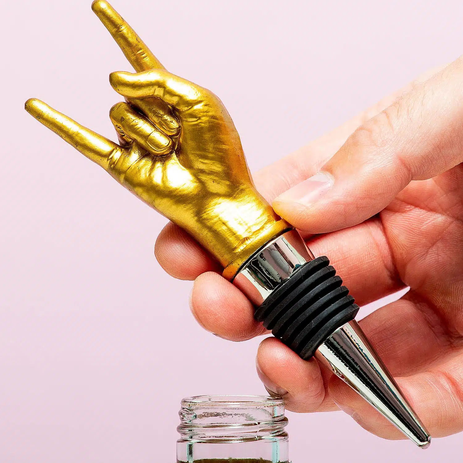 Rock On Weinverschluss