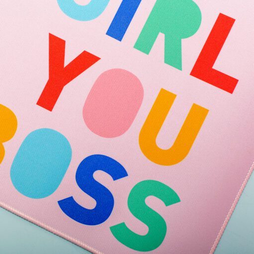 Girl Boss Schreibtischunterlage