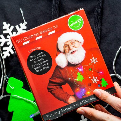 DIY hässliches Weihnachtspullover-Set