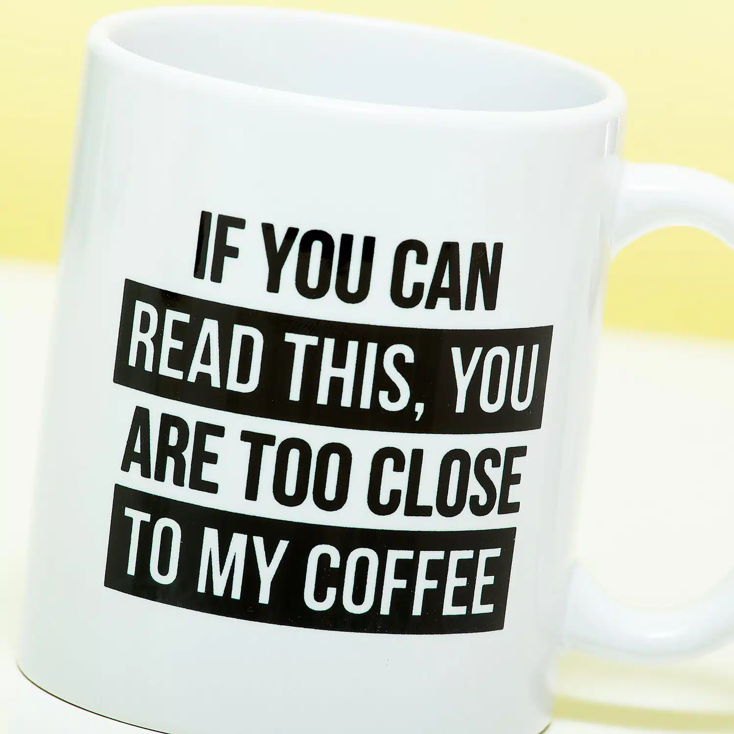 Tasse If you can read this