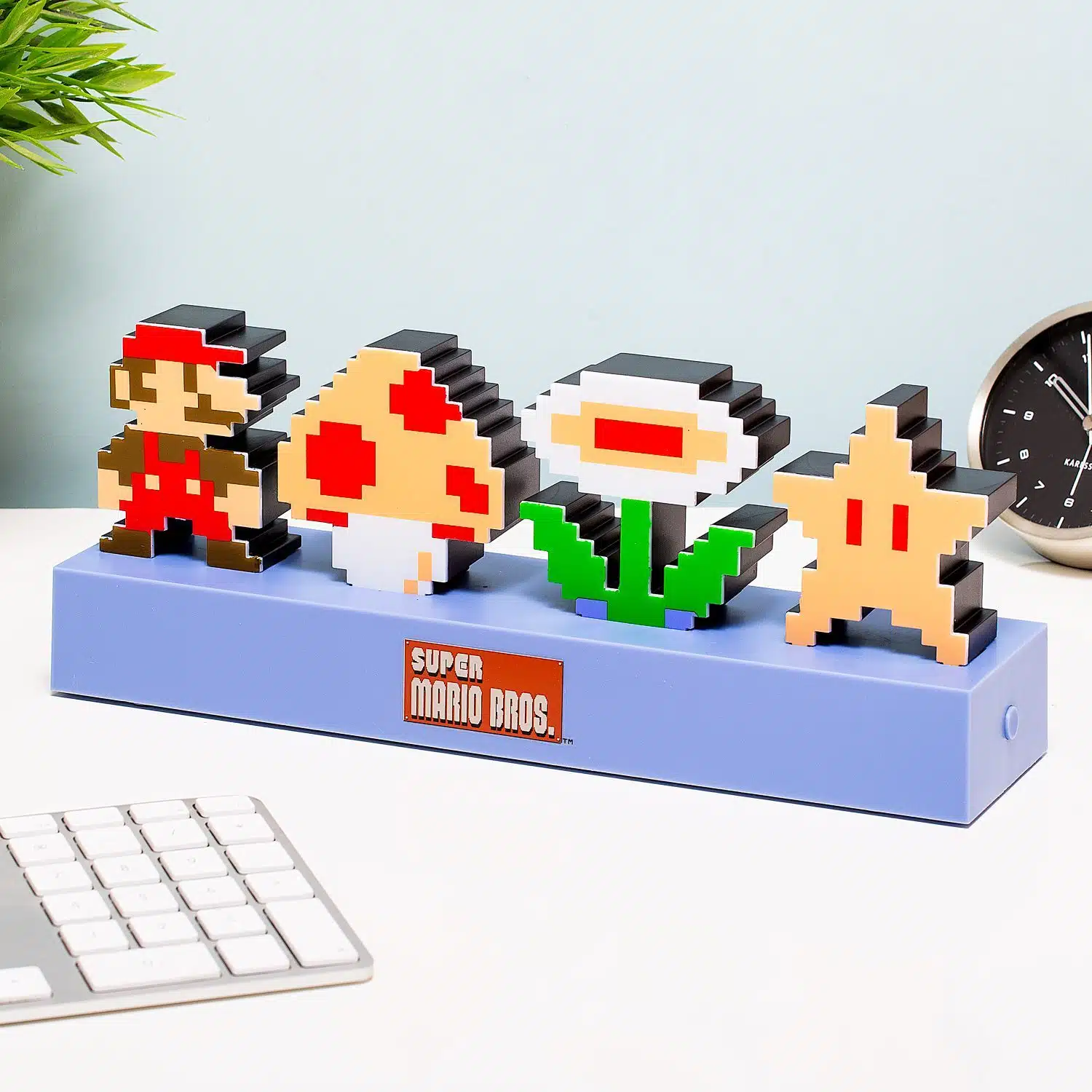 Nintendo Super Mario Bros Icons Lampe