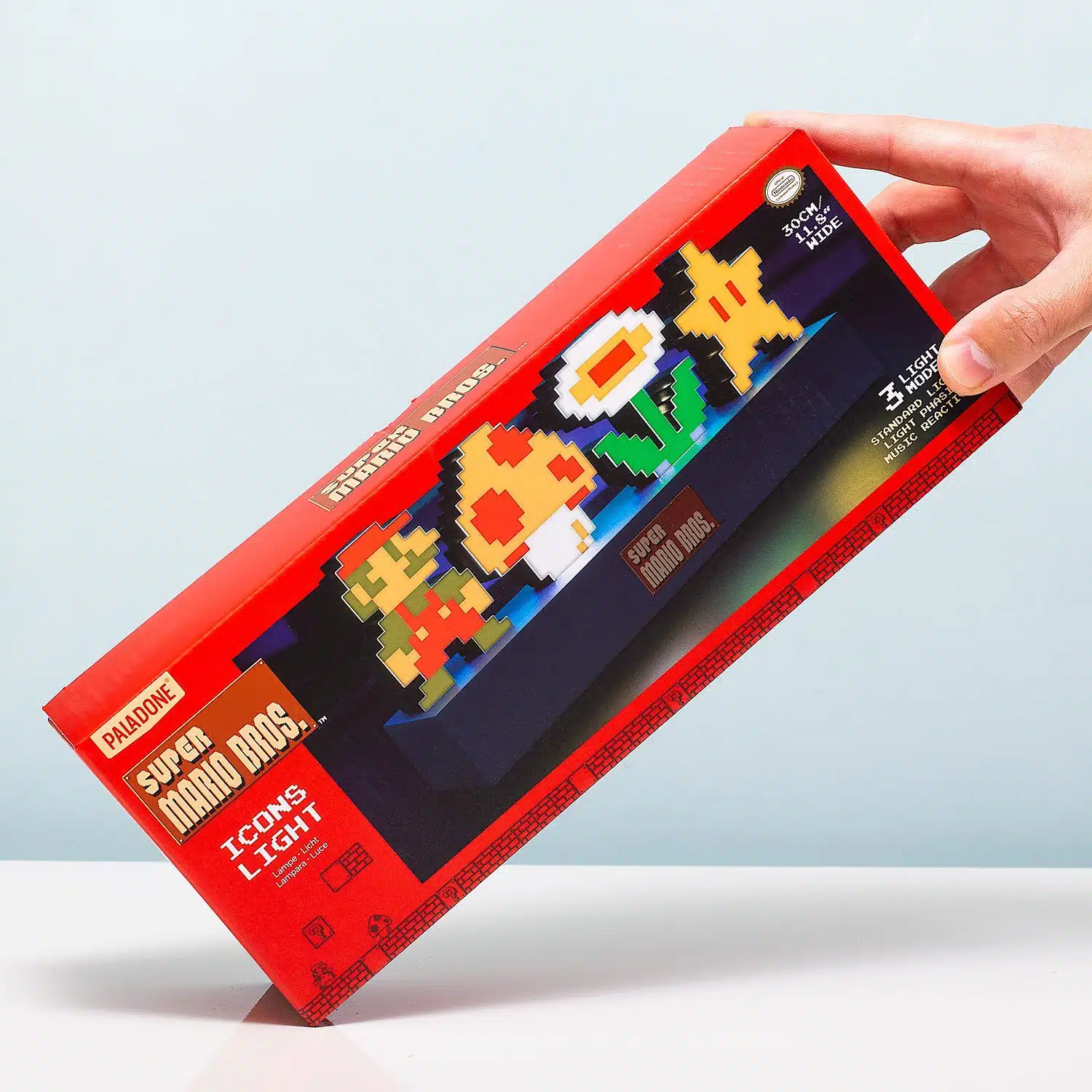 Nintendo Super Mario Bros Icons Lampe