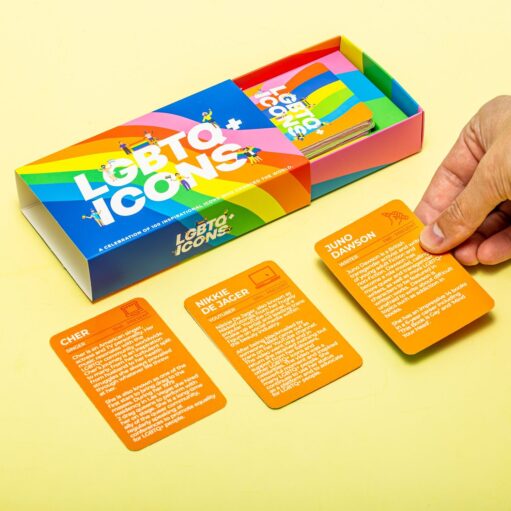 LGBTQ+-Icons-Karten
