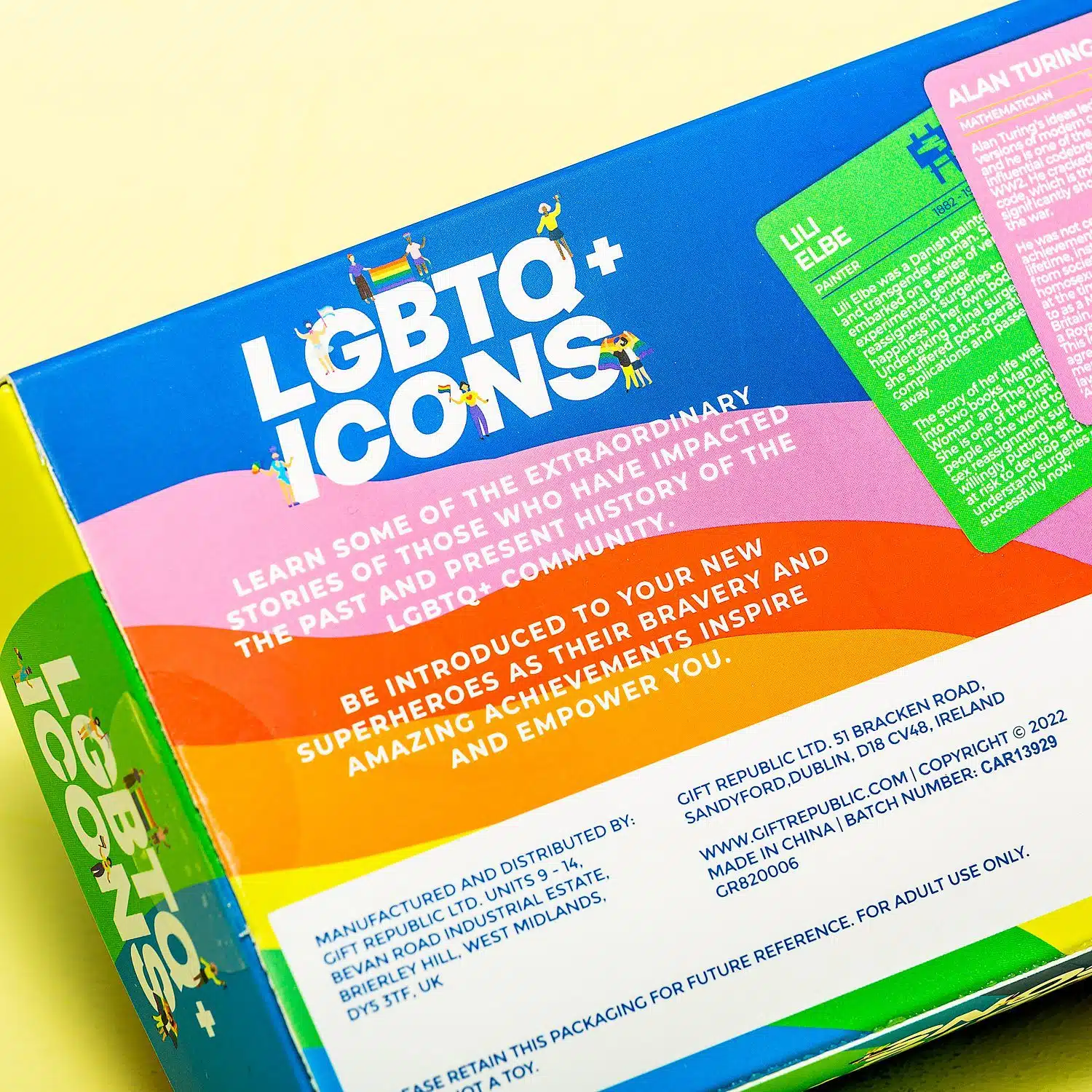 LGBTQ+-Icons-Karten