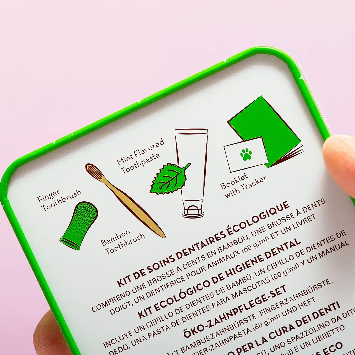 Zahnpflegeset für Hunde