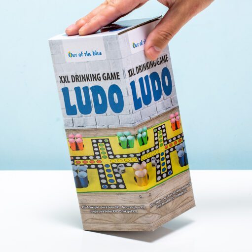 XXL Ludo Trinkspiel mit Plastikbechern