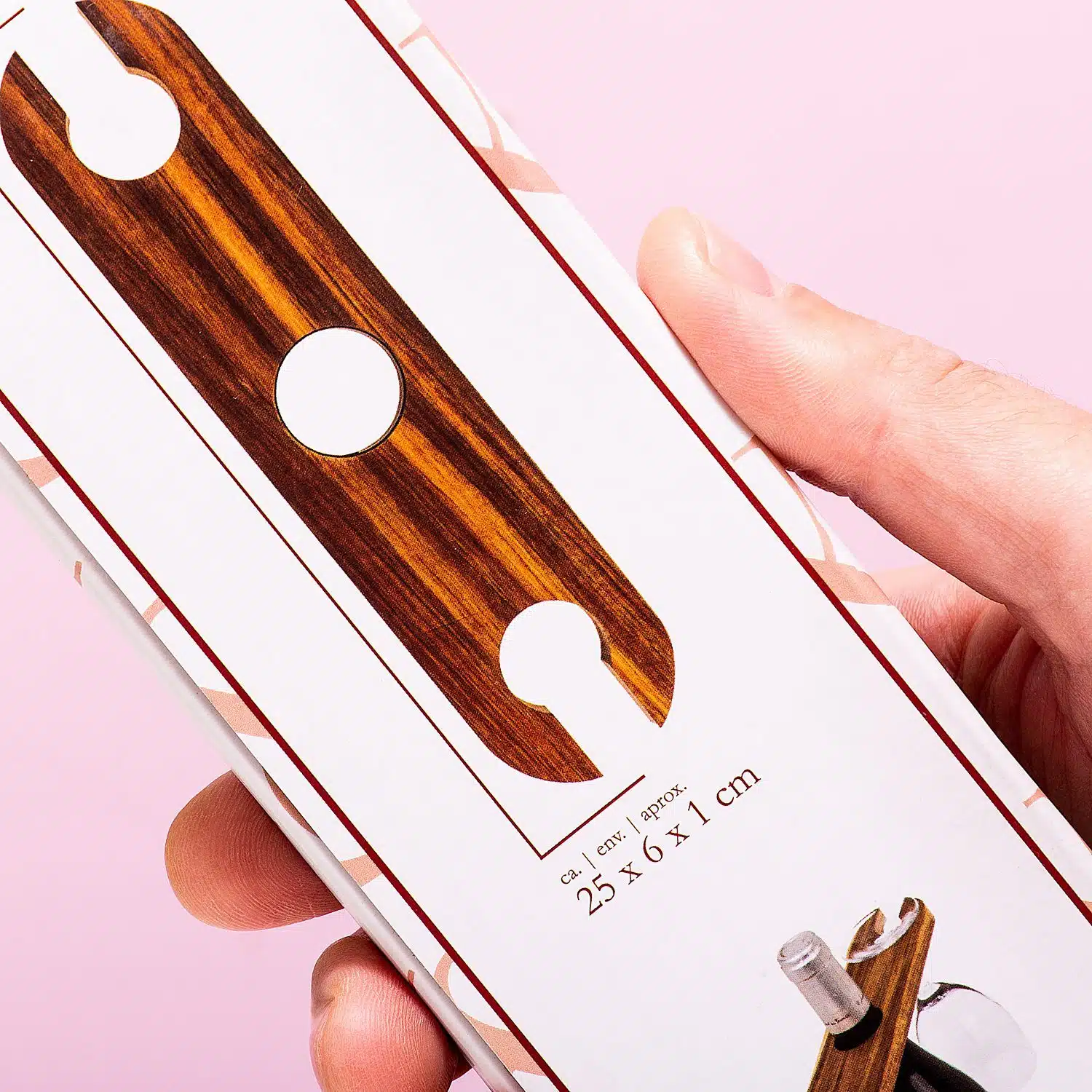 Weinserver für Weinflasche und Gläser