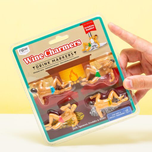 Drinking Buddies Weinmarker (4er-Set)