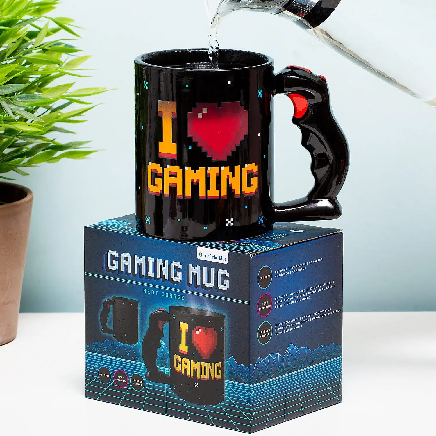 I Love Gaming hitzeempfindliche Tasse