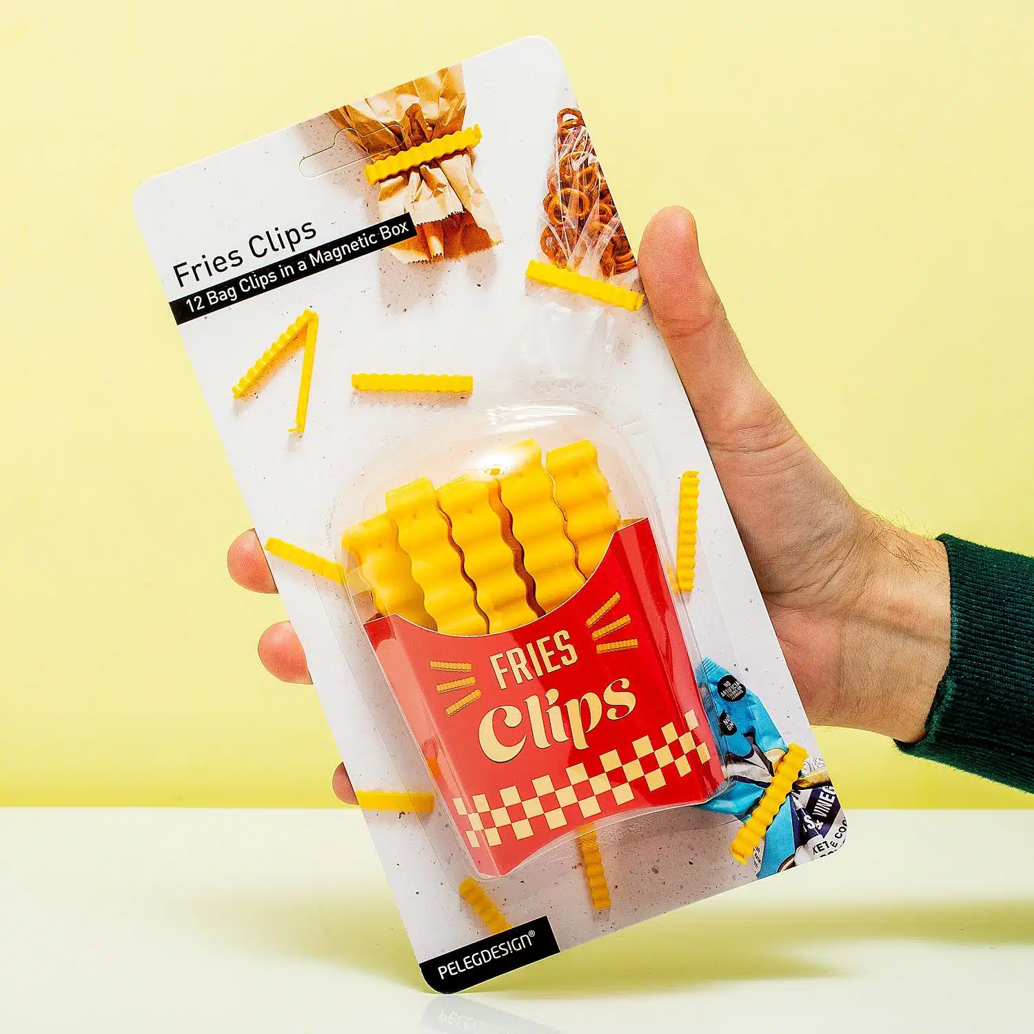 Fries-Verschlussclips (12er-Set)