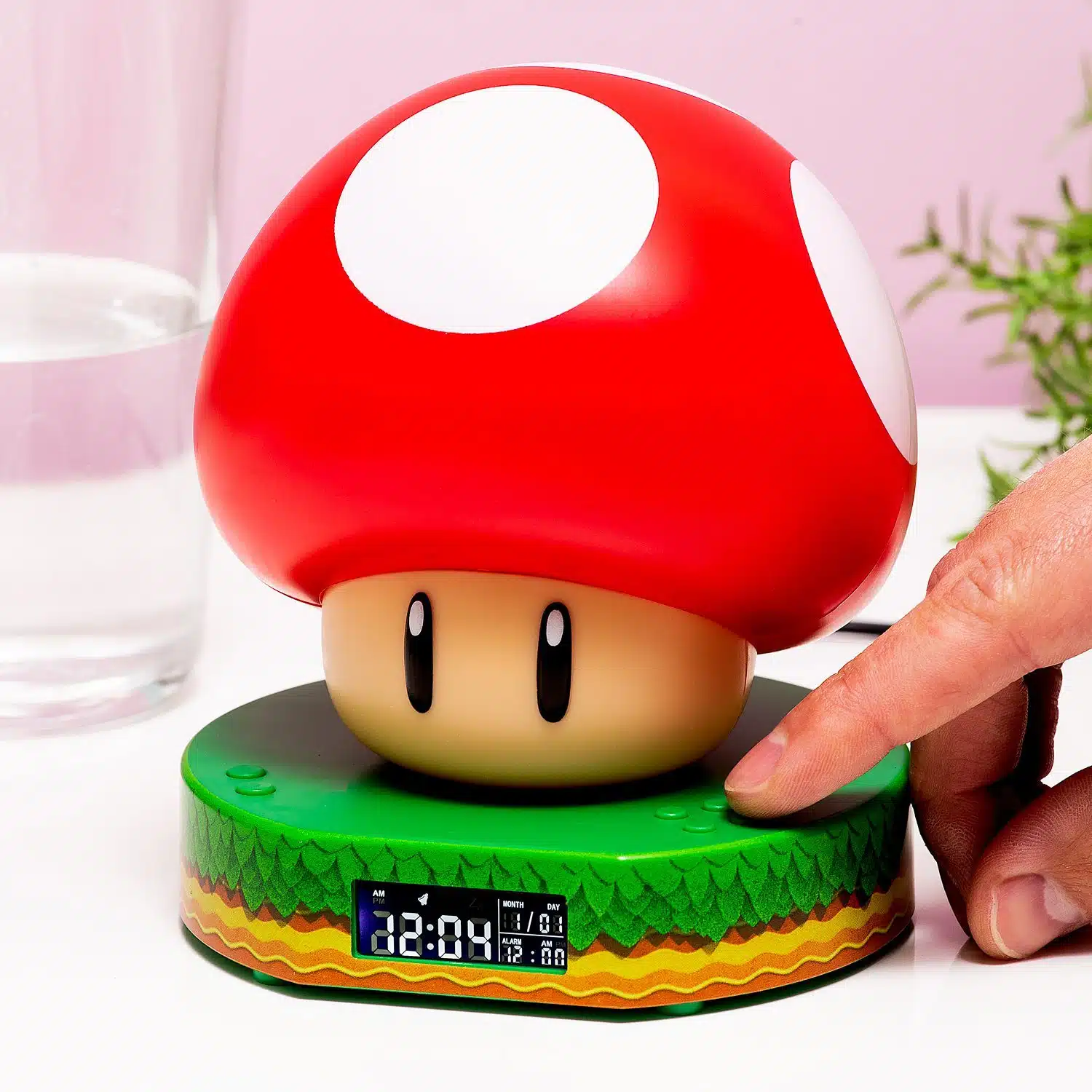 Nintendo Super Mario Bros Super Mushroom Wecker
